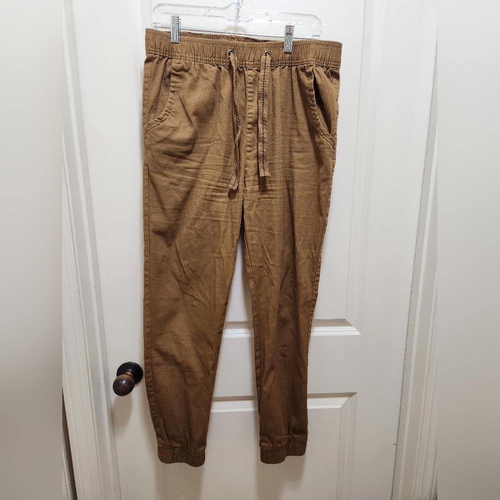 Khaki joggers